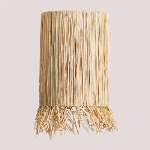 Applique Murale En Raphia Bellver Naturel