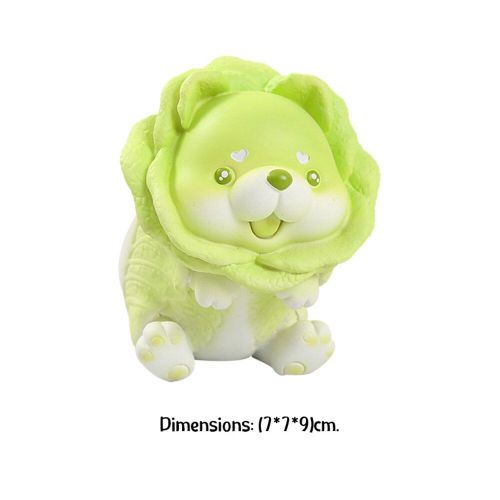 Jouets En Peluche Animaux En Forme De Chien, Légumes Japonais, Créatif, Chou Chinois, Oreiller Shiba Inu En Peluche, Coussin De Canapé, Cadeaux Pour Bébé