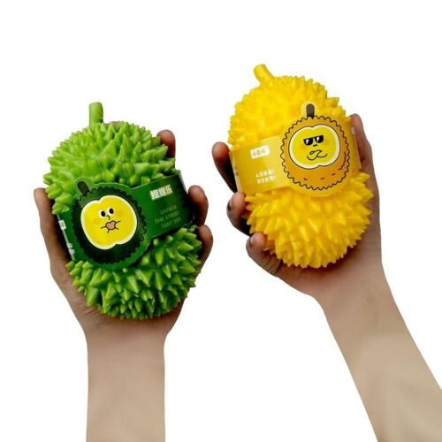 Jouet Anti-Stress À Libération De Pression, Durian Mignon, Soulagement Du Stress, Pincement, Fruit, Simulation De Farine, Fidget Toys, Kawaii