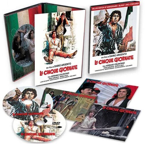 Le Cinque Giornate (The Five Days) (Limited Collector's Edtion) [Blu-Ray] Ltd Ed, With Dvd, Postcard, Collector's Ed, Italy - Import