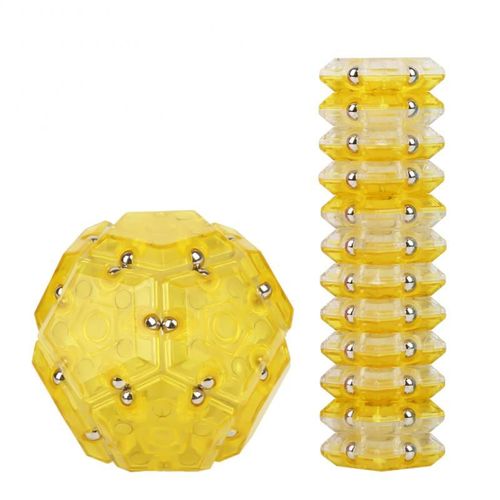 Lot De 12 Aimants En Forme De Boule Pour Adulte Et Enfant, Bloc De Construction En Forme De Pentagone, Puzzle De Football, Anti-Stress
