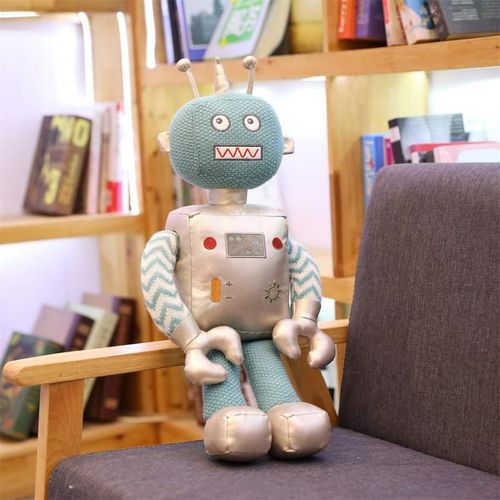 Oreiller En Peluche Pour Enfants, Poupée Futuriste Créative, Jouets Pour Enfants, Univers Mignon, Robot Extraterrestre De L'espace, Cadeau D'anniversaire Et De Noël