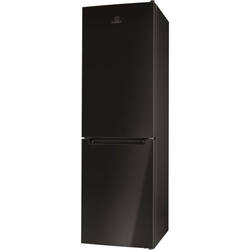 Réfrigérateur-congélateur Indesit LI8 S1E K - congélateur bas - 59.5x65.5x188.9 cm (lxpxh) - 339 litres - classe F - noir