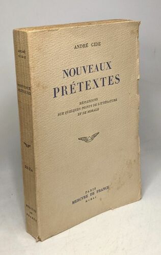 Nouveaux Prétextes - Réflexions Sur Quelques Points De Littérature Et De Morale