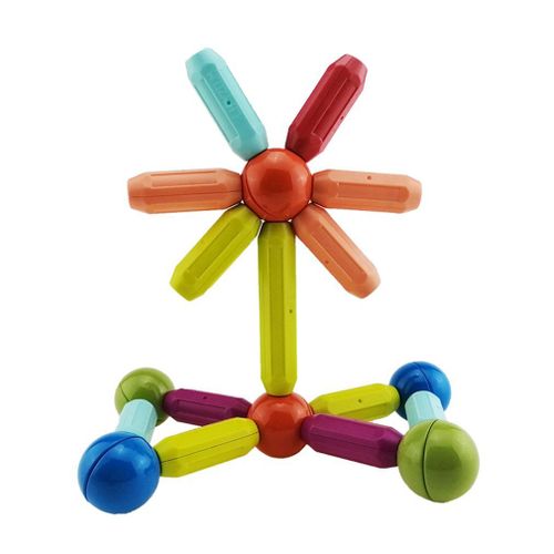 Bâtons Magnétiques De Grande Taille, 25 Pièces, Blocs De Construction, Jeu D'aimants Pour Enfants