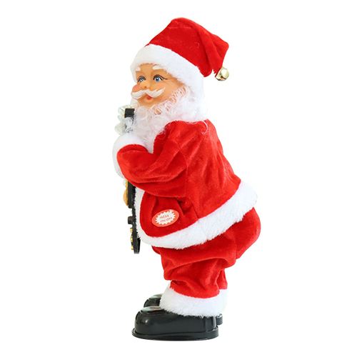 Perles d'escalade électriques pour père noël, avec musique, décoration d'arbre de noël, escalade répétée, cadeau pour enfants