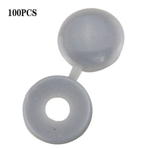 Capuchons À Vis En Plastique Pour Mmeubles, Décoration Extérieure, Boutons À Pression, Charnière Colorée, Noir