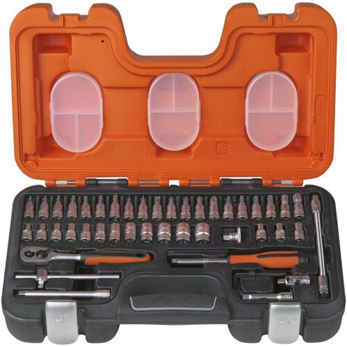 BAHCO Coffret à douilles 1/4' 46 pièces Bahco