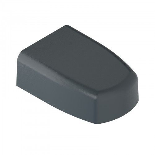 Capot Pour Gond De Portail - Aluminium Laqué Gris - 80 Mm - Platimium Tirard