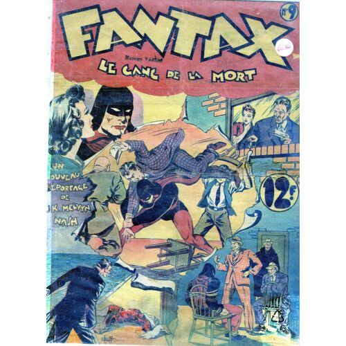 Fantax  N° 9 "Le Gang De La Mort" 