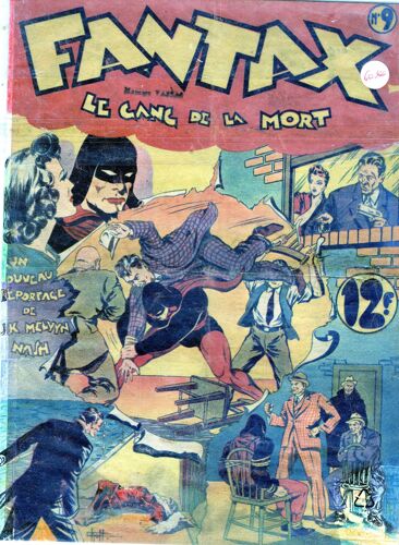 Fantax  N° 9 "Le Gang De La Mort" 