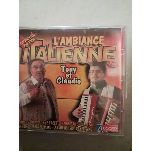 L Ambiance Italienne Volume 2 .Tony Et Claudio