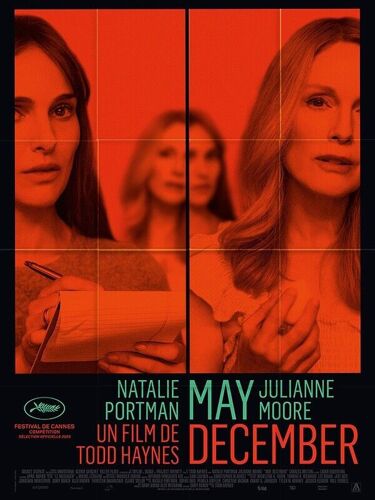 May December - Véritable Affiche De Cinéma Pliée - Format 120x160 Cm - De Todd Haynes Avec Natalie Portman, Julianne Moore - 2024