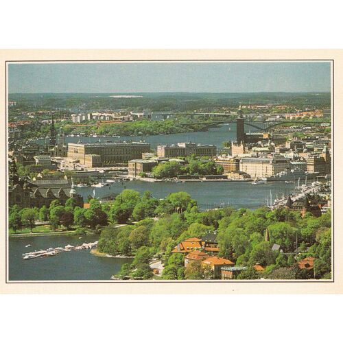 Suède, " Stockholm, Vue Générale Depuis La Tour De Télévision ".