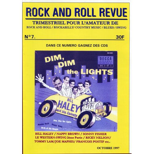 Rock And Roll Revue - N° 7 - Octobre 97 