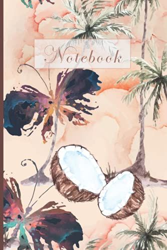 I Love Coconut: Coconut Themed Composition Notebook With 120 College Ruled Lined Pages For Students, Writers, Teachers, And Coconut Lovers Alike