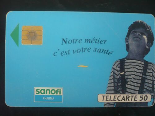 Télécarte 50 - Sanofi - Notre Métier C'est Votre Santé