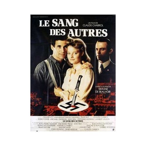 Le Sang Des Autres - 1983 - Jodie Foster - Affiche Cinema Originale
