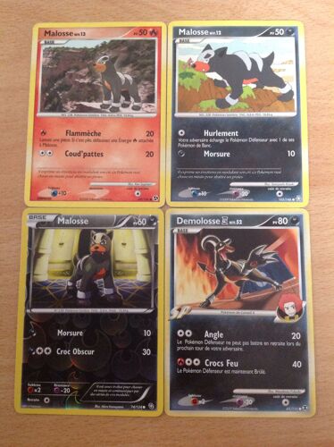 Malosse 50pv (103/146) + Malosse 50pv (69/106) + Malosse 60pv (74/124) + Demolosse 80pv (65/111) 