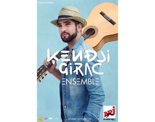 Kendji Girac - Concert 2015 - Ensemble - Affiche / Poster Livré Roulé