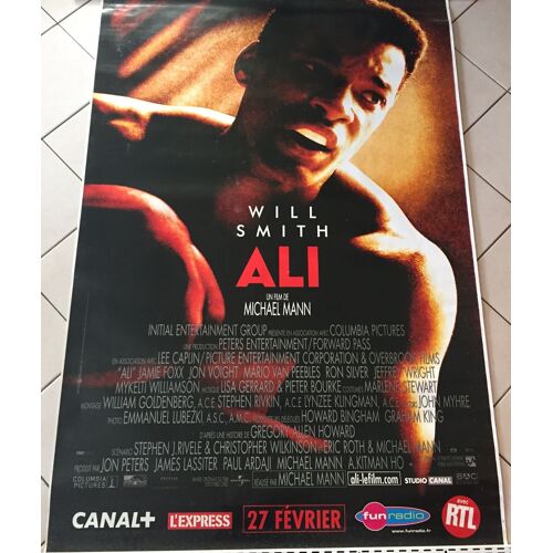 Ali Muhammad - Will Smith - Abribus - Affiche / Poster Livré Roulé