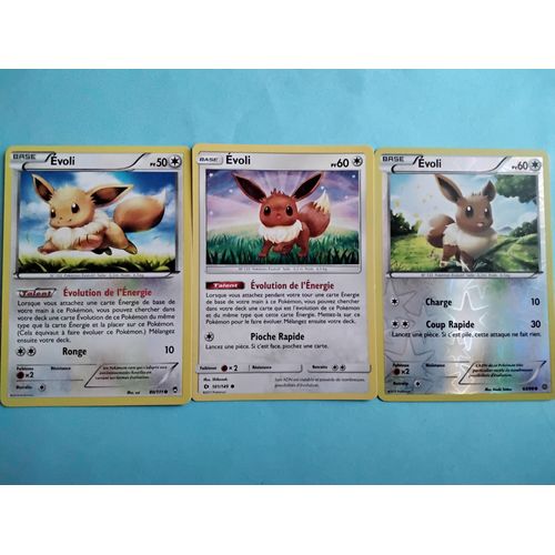 Cartes Pokémon N° 133 Evoli