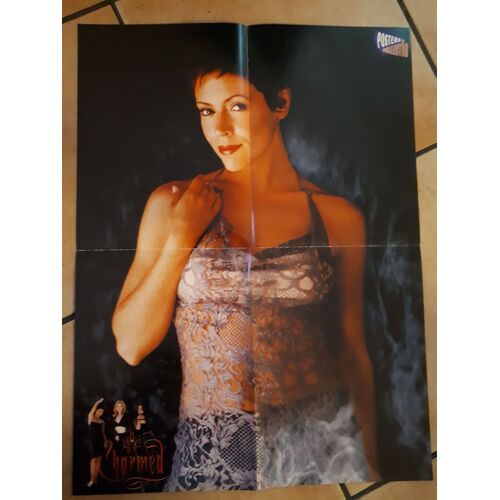Poster Alyssa Milano/Charmed 4 Pages Poster Collector