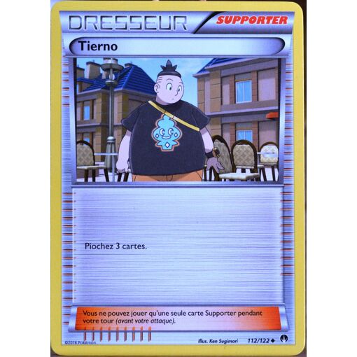 pokemon card tierno Tierno (Pokemon League) 039/39