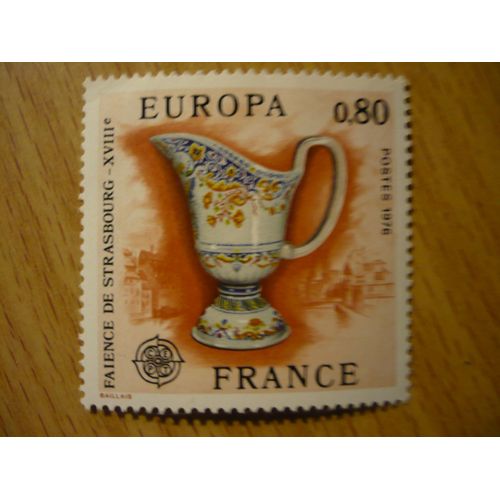 Timbre Neuf  Faïence De Strasbourg - Yvert Et Tellier 1877