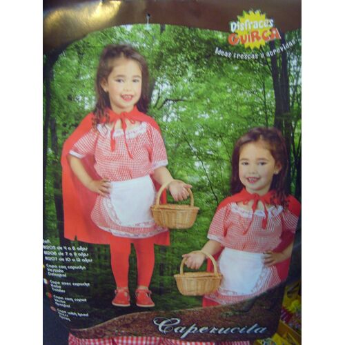Deguisement Petit Chaperon Rouge 7/9 Ans 