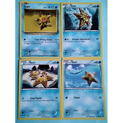 Cartes Pokémon N° 120 Stari