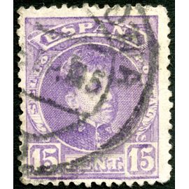 Timbre Oblitéré Espana, 15 Cent