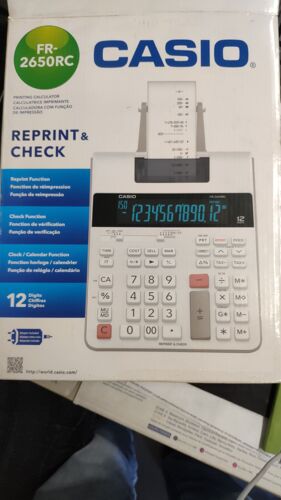 Calculatrice imprimante CASIO FR-2650EC