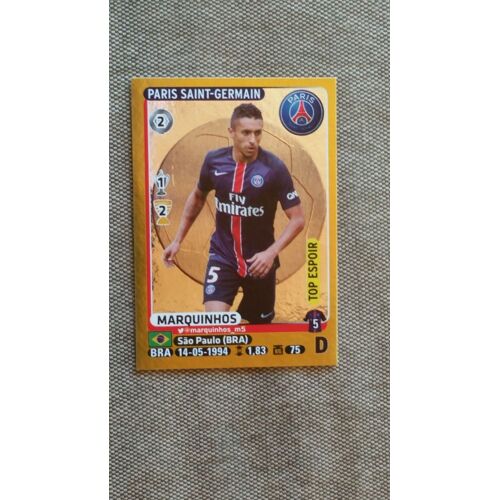 Image N°355 Panini Foot 2015-16 - Marquinhos- Paris-