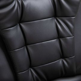 Chaise De Bureau Noir Similicuir - Vidaxl