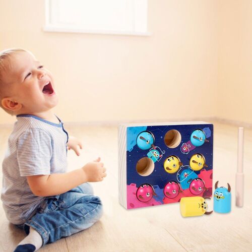 Jeu De Pêche Magnétique En Bois, Jouets Éducatifs, Apprentissage Précoce, Aides Pédagogiques Pour Garçons Et Filles, Cadeaux Pour Enfants