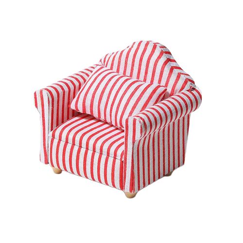 Fauteuil Et Canapé Modernes Pour Maison De Poupée, 1/12 Pièces