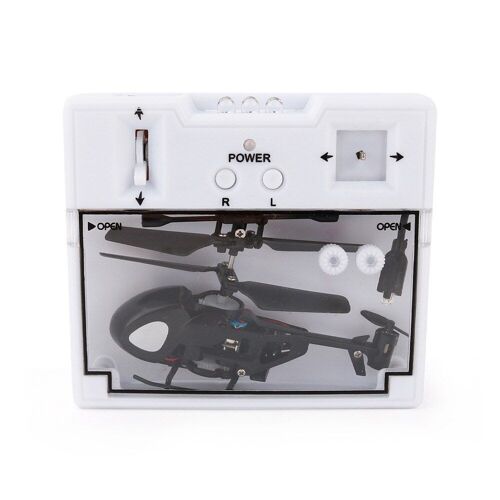 Mini Hélicoptère Rc De Poche Noir 2.4g, Modèle Professionnel Infrarouge, Petits Drones, Jouets Cadeaux Pour Enfants-Générique