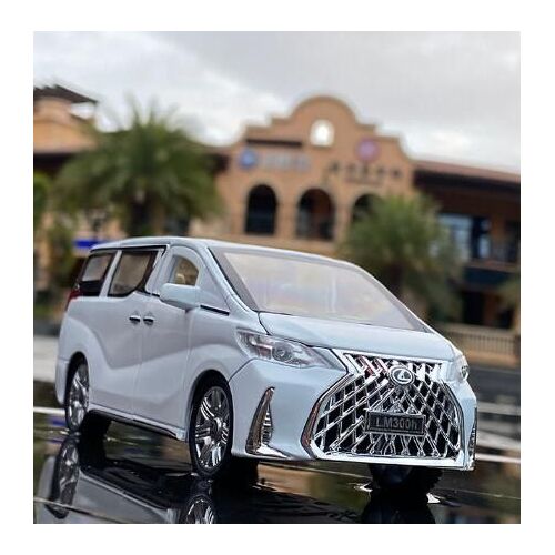 Modèle De Voiture En Alliage Moulé Sous Pression Pour Garçon, Jouet De Collection, 1:32, Lexus-Lm300
