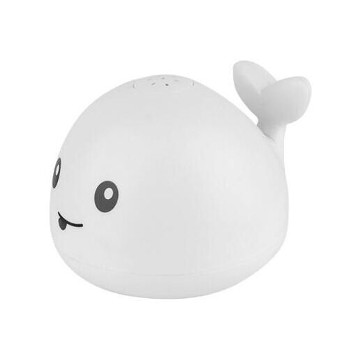 Jouet De Bain En Forme De Baleine Avec Musique Légère, Modèle Flottant, Bec Verseur, Jouet D'eau De Bain Électrique Pour Enfants