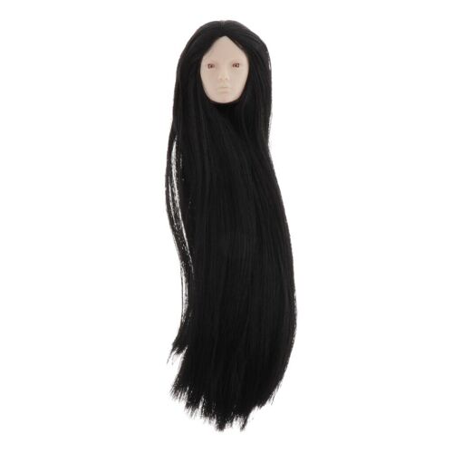 Tête De Poupée Femme Sculptée, Accessoire Pour Poupée, Cadeau Pour Enfants De 3 Ans Et Plus, 1/6, 1/6