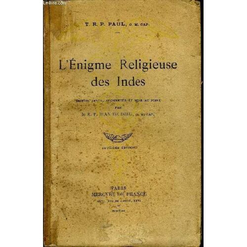L'enigme Religieuse Des Indes