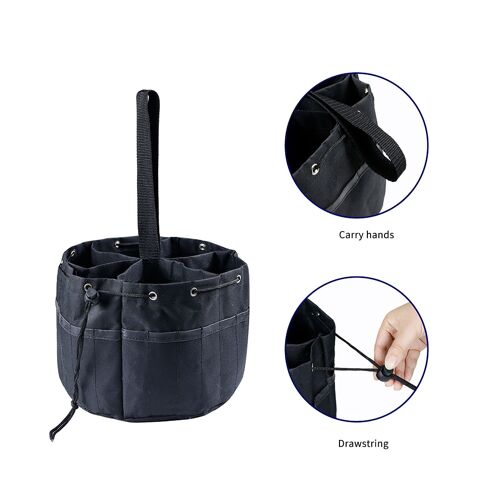 Trousse À Outils Polyvalente, Sac Oorganiseur D'outils En Tissu Oxford À 22 Poches, Fourre-Tout Pour Le Jardinage Et La Construction, Sac Fourre-Tout Pour Les Travailleurs