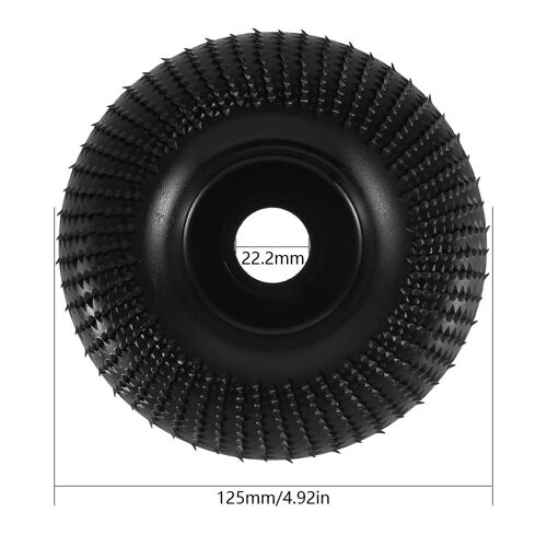 Disque Pour Meuleuse D'angle, 5 Pouces, 115/125mm, Pour Sculpture Sur Bois, Alésage, Mise En Forme, Polissage