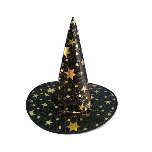 Chapeaux De Sorcières Pour Enfants Et Adultes, 1 Pièce, Ruban De Mascarade, Chapeau De Magicien, Cosplay, Costume D'halloween, Fête D'anniversaire, Carnaval, Top Fête