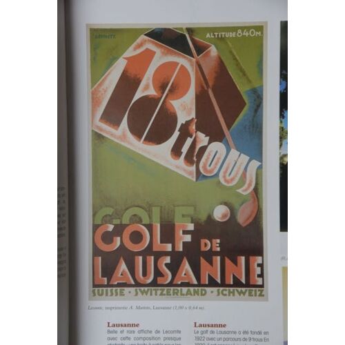 Affiche Golf De Lausanne