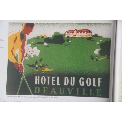 Affiche Hotel Du Golf Deauville 