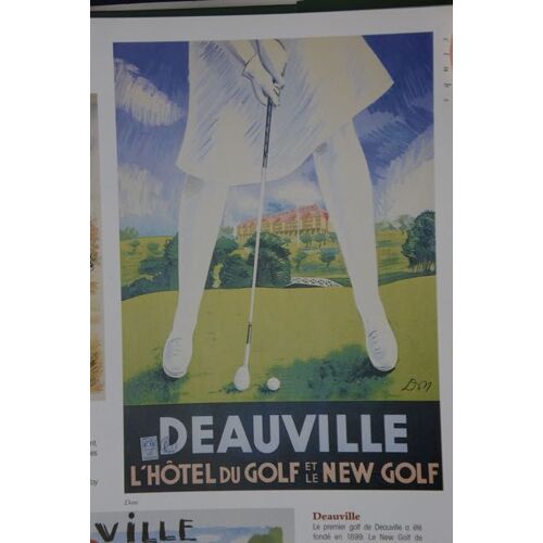 Affiche Hotel Du Golf Deauville