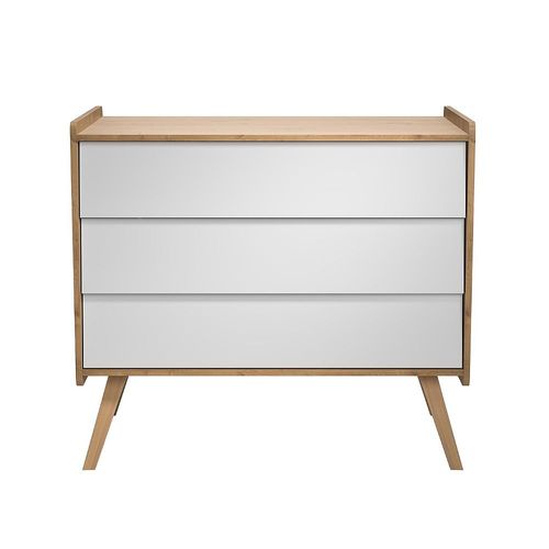 Commode 3 Tiroirs L100 Cm - Vintage