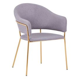 Lot De 2 Chaises Design "Carnot" 83cm Gris